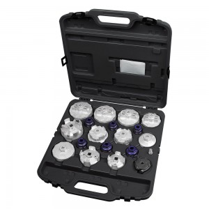 TOLEDO Oil Filter Cup Wrench Set - 19 Pc