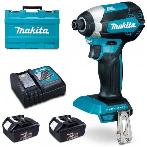 MAKITA 18V Brushless 3.0Ah Impact Driver Combo Kit DTD153RFE
