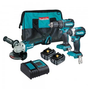 MAKITA 18V Brushless 3 Piece Combo Kit DLX3113SM1