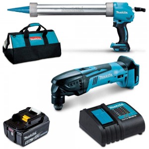 MAKITA 18V Brushed 2 Piece 1 x 5.0Ah Combo Kit DLX2352TX1