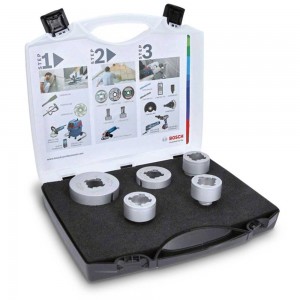 BOSCH X-LOCK DrySpeed Diamond Cutter Holesaw - 5 Piece