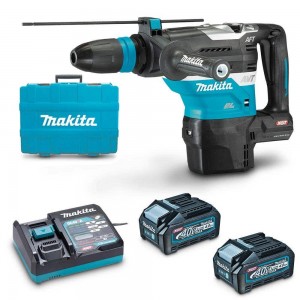 MAKITA 40V Max XGT Brushless 2 x 4.0Ah SDS Max Rotary Hammer Kit HR005GM201