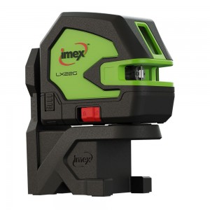 IMEX 1H1V+PL Green Crossline Laser Level 012-LX22G