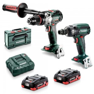 METABO 18V Brushless 2 Piece 2 x 4.0Ah Combo Kit AU68201840