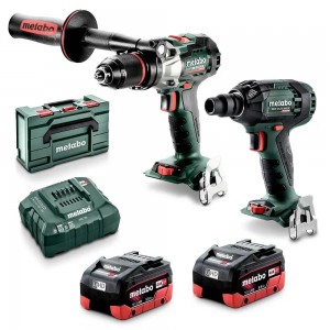 METABO 18V Brushless 2 Piece 2 x 5.5Ah Combo Kit AU68202155