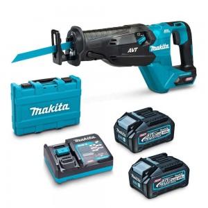 MAKITA 40V Max XGT Brushless 2 x 4.0Ah Orbital Recipro Saw Kit JR002GM201