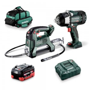 METABO 18V 2 Piece 2 x 5.5Ah Combo Kit AU68203655