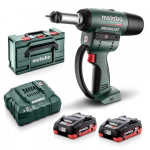 METABO 18V 2 x 4.0Ah Rivet Tool Kit AU60178800