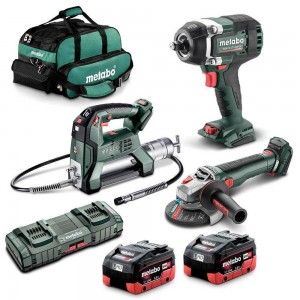 METABO 18V 3 Piece 2 x 5.5Ah Combo Kit MET18MX3SB2HD5.5FB AU68307650