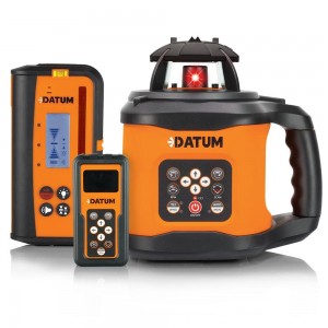 DATUM 400m Red Beam Rotary Laser Kit DTR40R
