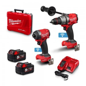 MILWAUKEE 18V FUEL ONE-KEY 2 Piece 2 x 5.0Ah Combo Kit M18ONEPP2A3502C