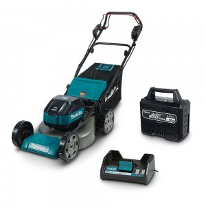 MAKITA 64V Max Brushless 1 x 10.0Ah 480mm Lawn Mower Kit LM003JB103