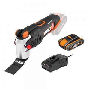 WORX 20V Brushless 1 x 2.0Ah Oscillating Multi-Tool Kit WX693