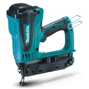 MAKITA 7.2V Li-Ion Cordless Gas Straight Finishing Nailer Kit GF600SE