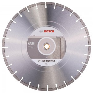 BOSCH 400 x 25.4/20mm Segmented Diamond Cutting Blade for Concrete 2608602545