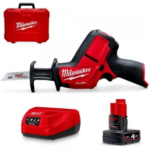 MILWAUKEE 12V FUEL 4.0Ah Reciprocating Saw Kit M12CHZ-401C