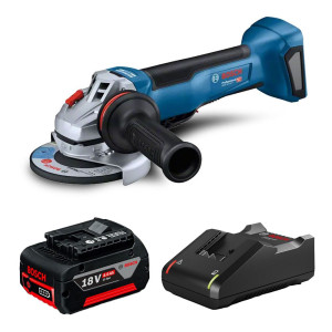 BOSCH 18V Brushless 1 x 5.0Ah 125mm Angle Grinder Kit 0615A5007D