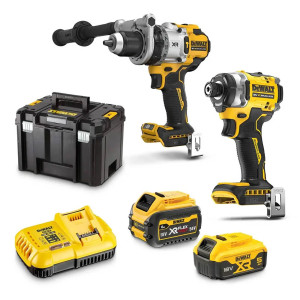 DEWALT 18V/54V Brushless 2 Piece 1 x 5.0Ah/1 x 6.0Ah Combo Kit DCK2201P1T1-XE