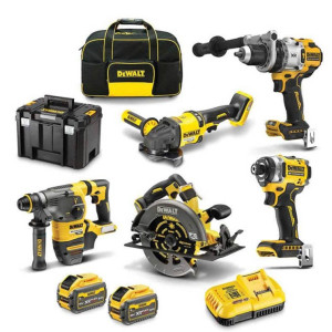 DEWALT 18V/54V Brushless 5 Piece 2 x 9.0Ah Combo Kit DCZ503X2-XE