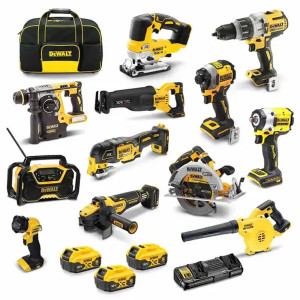 DEWALT 18V Brushless 12 Piece 3 x 5.0Ah Combo Kit DCZ1201P3-XE