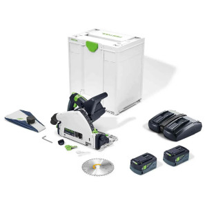 FESTOOL 18V 5AH 160mm TSC55K Plunge Saw Sys - XL 577345