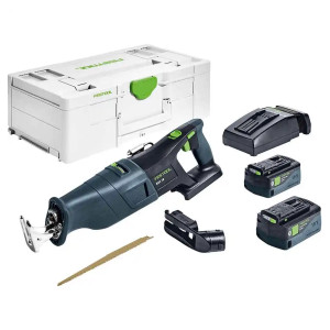 FESTOOL RSC 18 18V Cordless Reciprocating Saw 5.0Ah Bluetooth Set in Systainer 578293