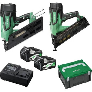 HiKOKI 18V Brushless 2 Piece 2 x 2.5/5.0Ah Combo Kit NR1890DBCL(PMZ)