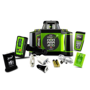IMEX 600m Green Beam Rotary Laser Level with mm-Receiver 012-I88G
