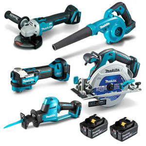 MAKITA 18V 5 Piece 2 x 5.0Ah Combo Kit DLX5097T