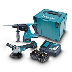 MAKITA 18V Brushless 2 Piece 2 x 5.0Ah Combo Kit DLX2279TJ