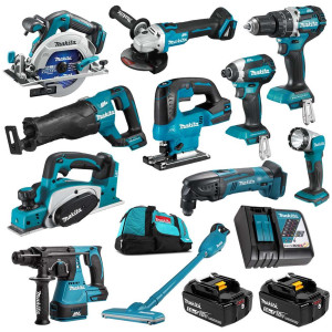 MAKITA 18V Brushless 3 Piece 2 x 5.0Ah Combo Kit DLX3118TX1