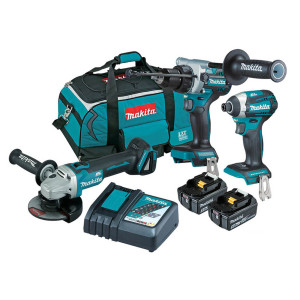 MAKITA 18V Brushless 3 Piece 2 x 5.0Ah Combo Kit DLX3149TX1