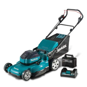 MAKITA 64V Max Brushless 1 x 4.0Ah 530mm Lawn Mower Kit LM002JM101-B
